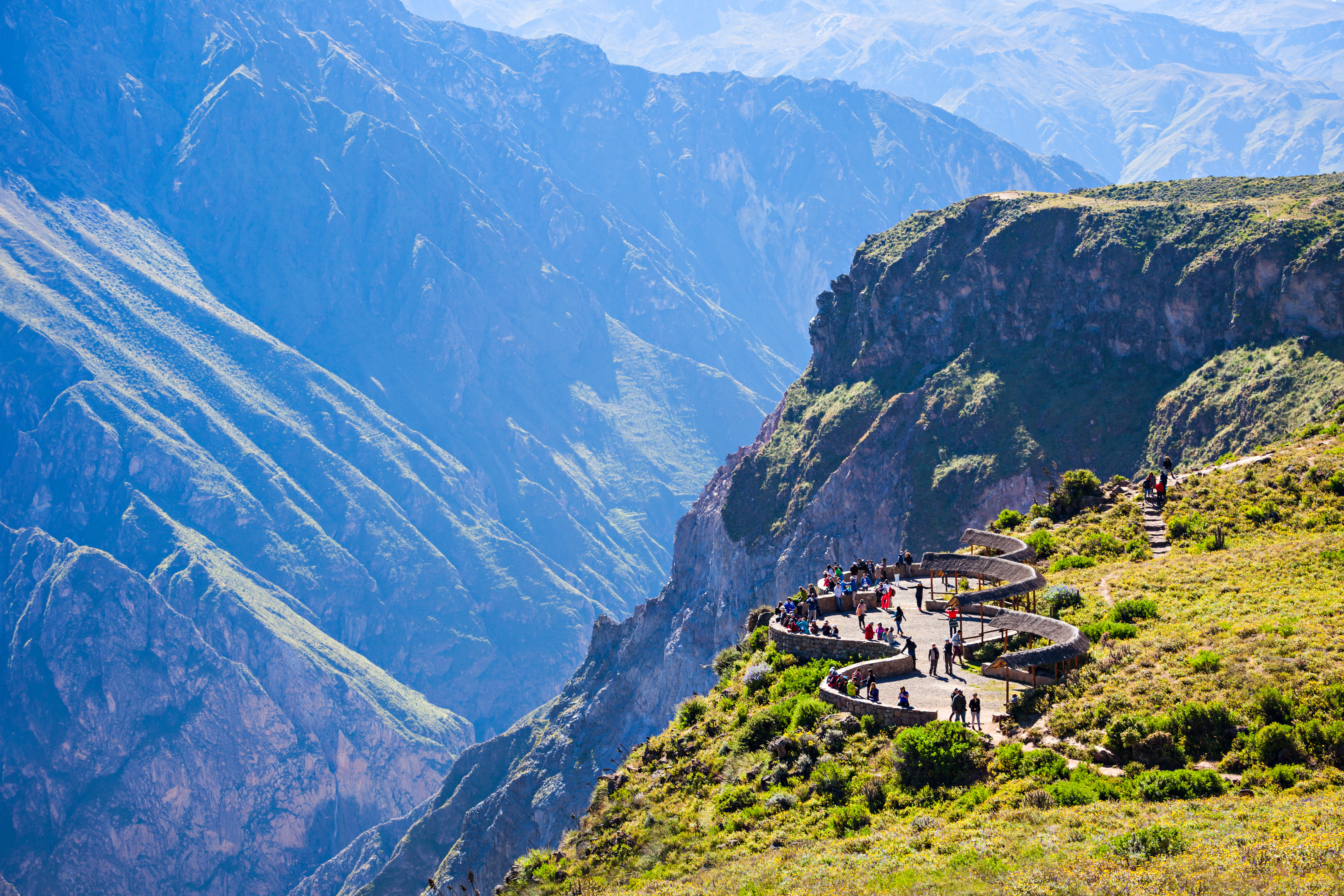 Viewpoint over Colca Canyon