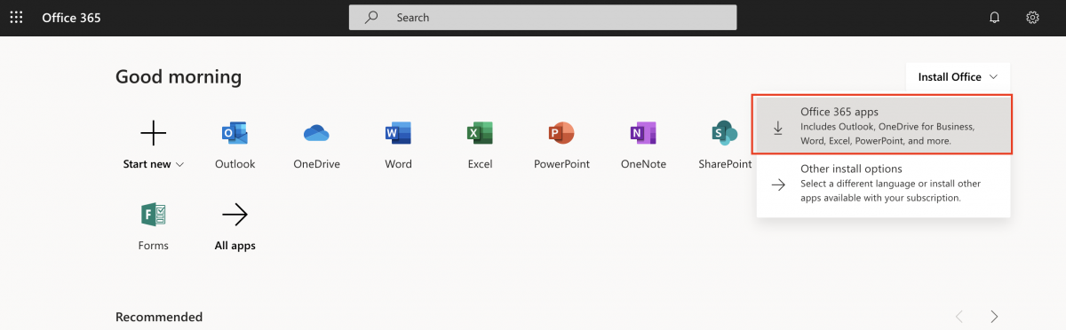 How to Install Microsoft Office 365